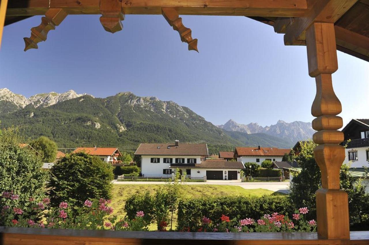 Ferienwohnung Alpenwelt Wallgau Exterior photo